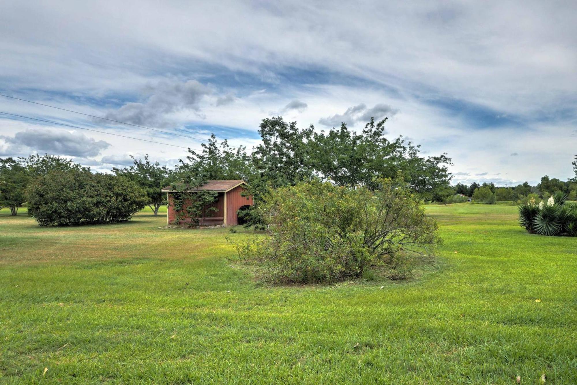 Delightful Carmine Studio On Farm Near Round Top! 외부 사진